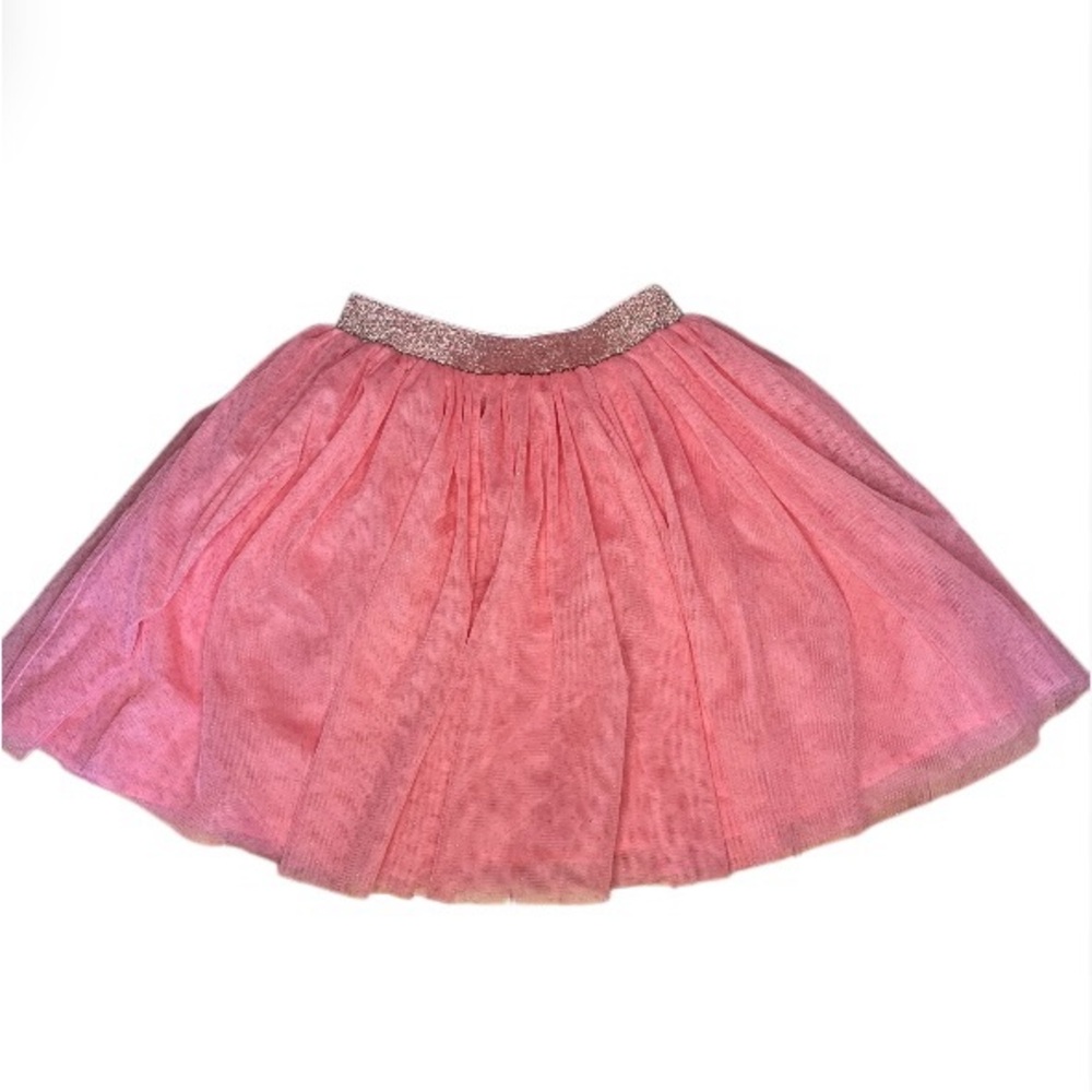 Kids pink gliter skirt